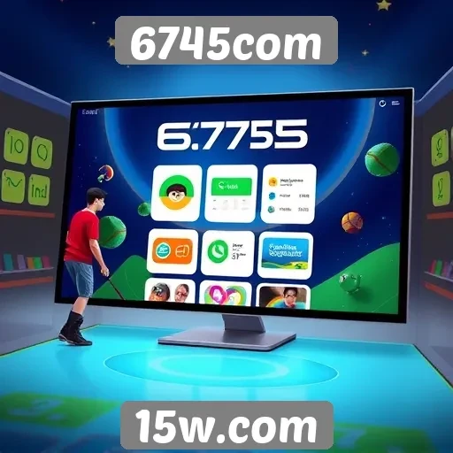 Explorando a interface do usuário do 6745com