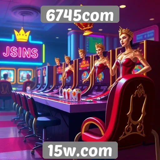 Diversidade de jogos disponíveis no 6745com atrai jogadores